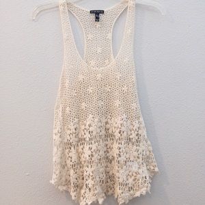 Crochet Cover Up/Tank Top